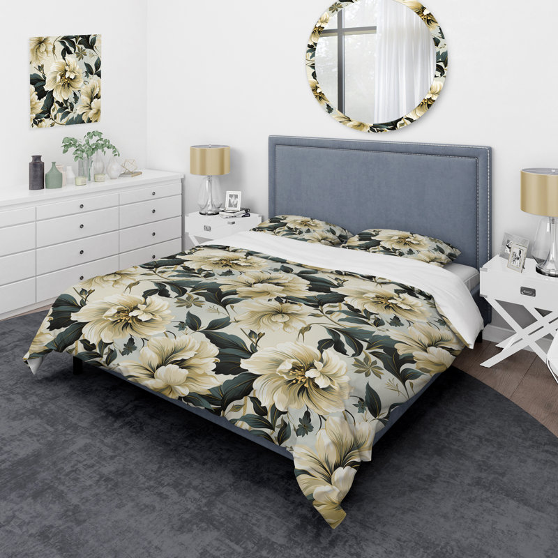 Literie Neo Victorian Fusion Victorian, Housse de couette simple + 1 taie décorative stan