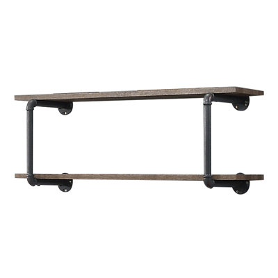 Hakiem 2 Piece Tiered Shelf