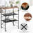 Bacchus Metal Bar Cart