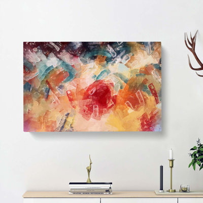 Lets Dance in Abstract - Wrapped Canvas