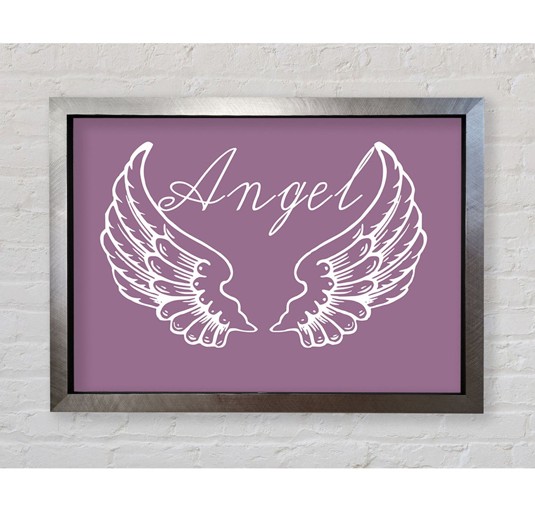 Angel Wings 4 - Einzelne Bilderrahmen Kunstdrucke