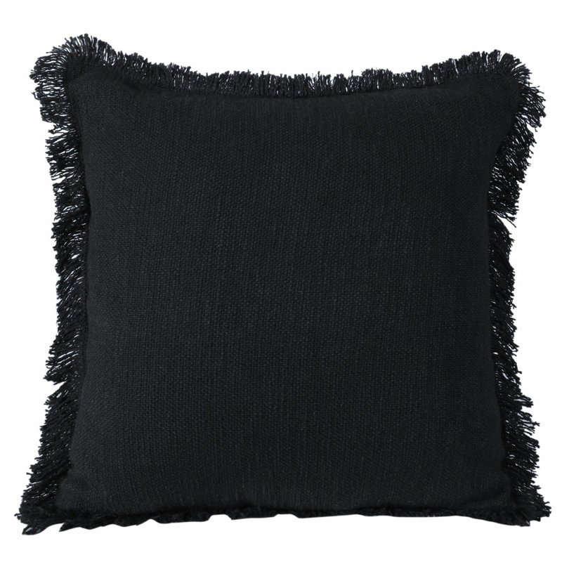 Insert de coussin réversible , Noir de jais