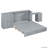 Murphy Bed With USB Port, Large Drawer, And Wardrobe/Desk Combo-107507853