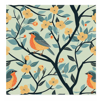 Reproduction d'art encadrée animaux animaux