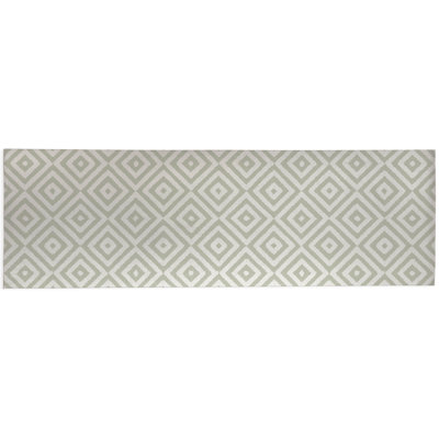 Ikat Eye Non-Slip Outdoor Rug