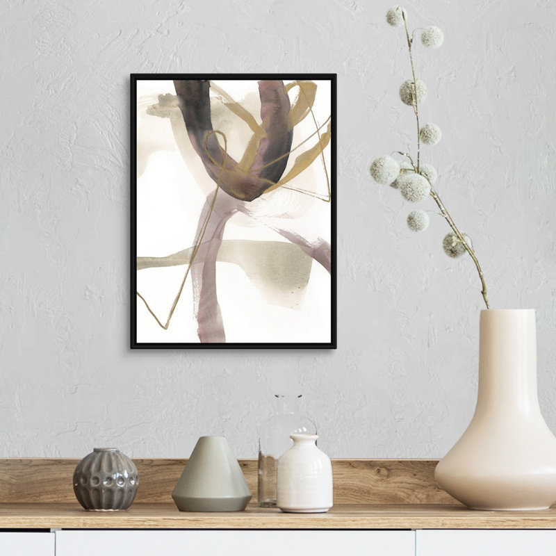 Print, Black Framed, 18" H x 14" W x 1.75" D