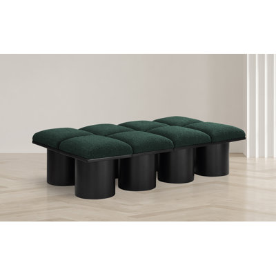 Horatia Boucle Upholstered Bench