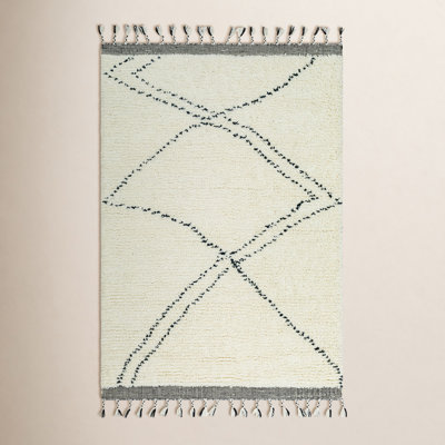 Meti Machine Washable Hand-Woven Geometric Rug