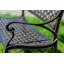  Huang Lattice Metal Garden Bench