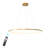 Eliades 39.4 Inch Large LED Simple Pendant Light Remote Dimming-1646262311