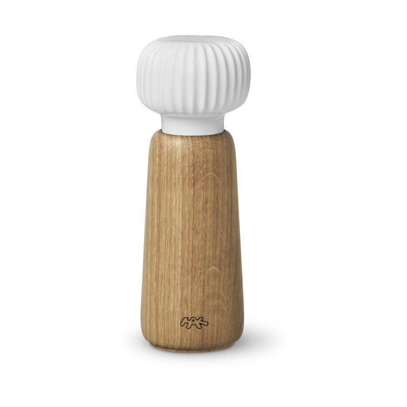 Hammershøi Grinder, White, 7.3" H x 2.6" W x 2.6" D