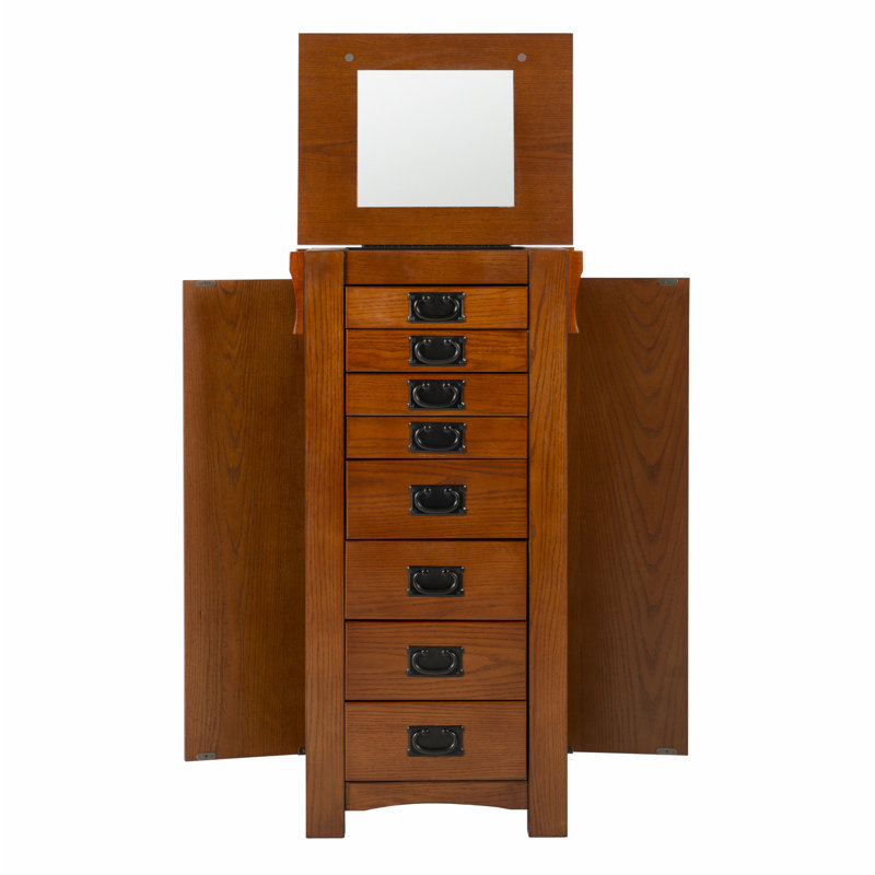 Armoire à bijoux avec miroir Begley