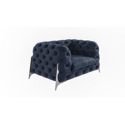 Juneri Velvet Armchair