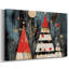 Art de Noël des Fêtes de Noël III - Toile tendue avec châssis - C III-1847062991