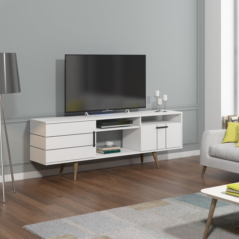 Keteri Unfinished TV Stand for TVs up to 78"