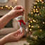 Arcadia Home Schnauzer Hand-Knit Ornament