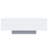 Wrought Studio™ Coffee Table With LED Lights White 33.5"X21.7"X12.2"-1063420068
