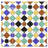 Sevillano Giralda 8" x 8" Ceramic Patterned Wall Tile