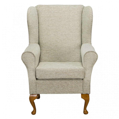 74cm Wide Tufted Wingback Chair