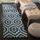 Forsberg Hand Tufted Wool Geometric Rug