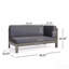 Ensemble de banc d'angle gauche / droit X-Back