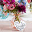 Hibiscus Handmade Glass Table Vase-40247648-93831419
