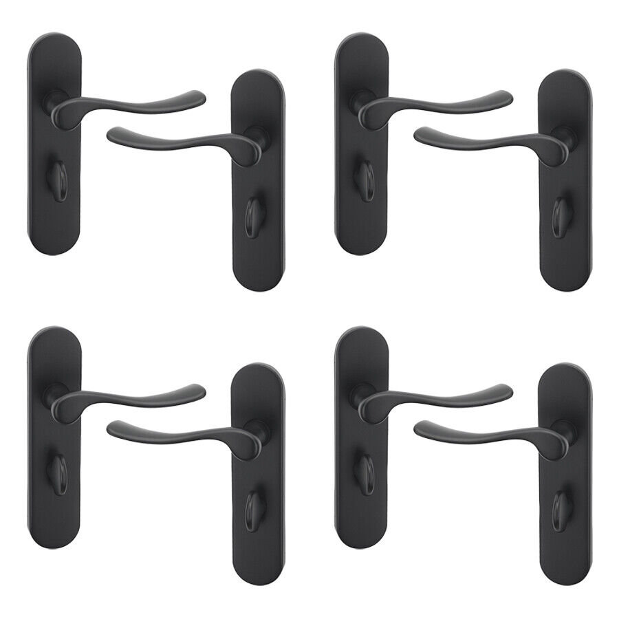 4 Piece Door Handle Set