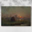 Martin Johnson Heade, "soleil couchant sur les marais salants" - Art mural de qualité musée sur toile tendue-765204716