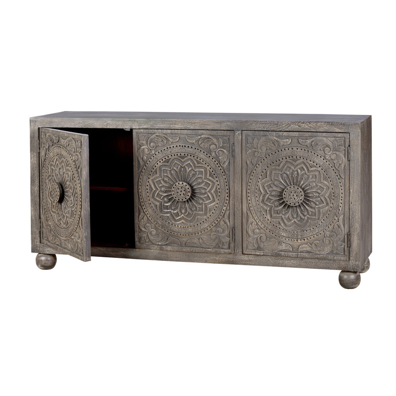 Leonaldo 172cm Solid Wood Sideboard