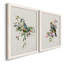 «Spring Song Blue Bird», ensemble de 2 peintures sur toile encadrées-1196192729-1196192732