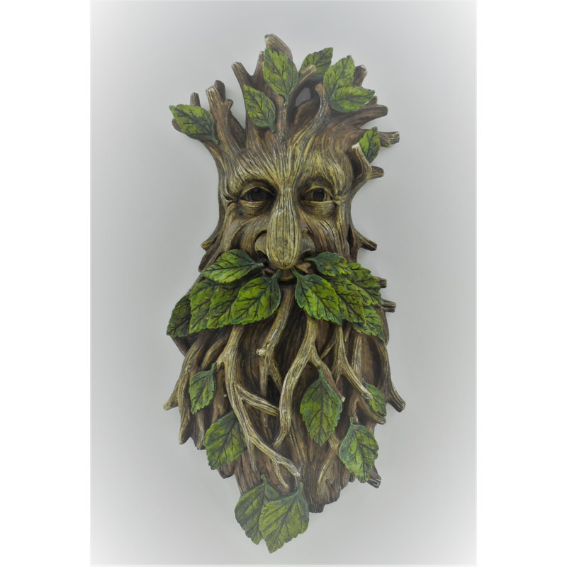 Daviston Tree Ent Forest Face Tree Decor - No Frame Memorabilia Set on Plastic / Acrylic