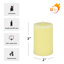 Bougie pilier sans parfum Oliva-2120439040-2120439042-2120439043