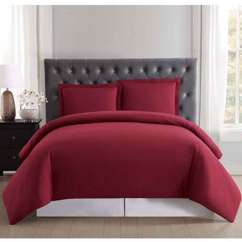Ensemble de housse de couette Everyday, Simple TG, Bourgogne