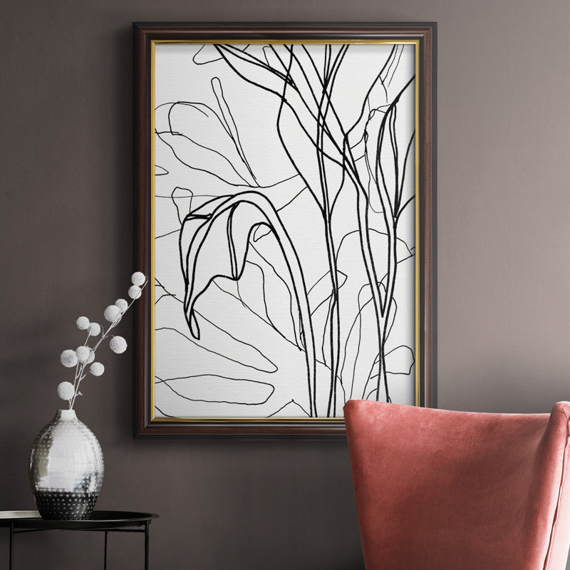 Tropical Lines IV - Reproduction de photo sur toile encadrée, H 27 po x l 18 po x P 2,5 po