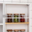 Armoire de cuisine blanche avec portes et tablettes réglables Buffet autoportant pour cuisine