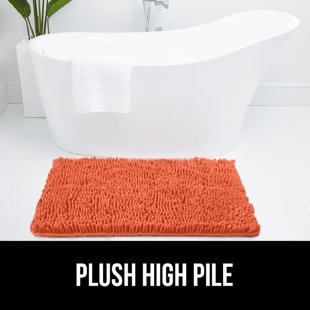 Red Barrel Studio Berndt Extra Long Multiple 100% Cotton Reversible Bath Rug Color: Ivory