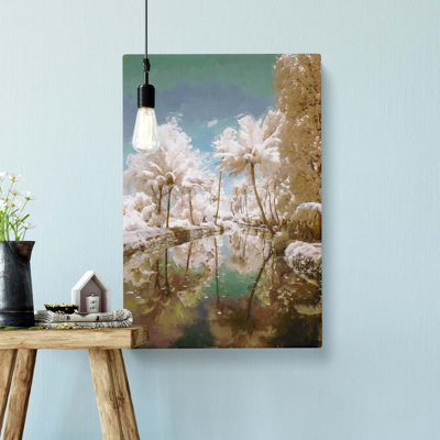 Tree View in Kerala India - Wrapped Canvas