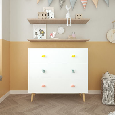 Kids 3 Drawer Dresser