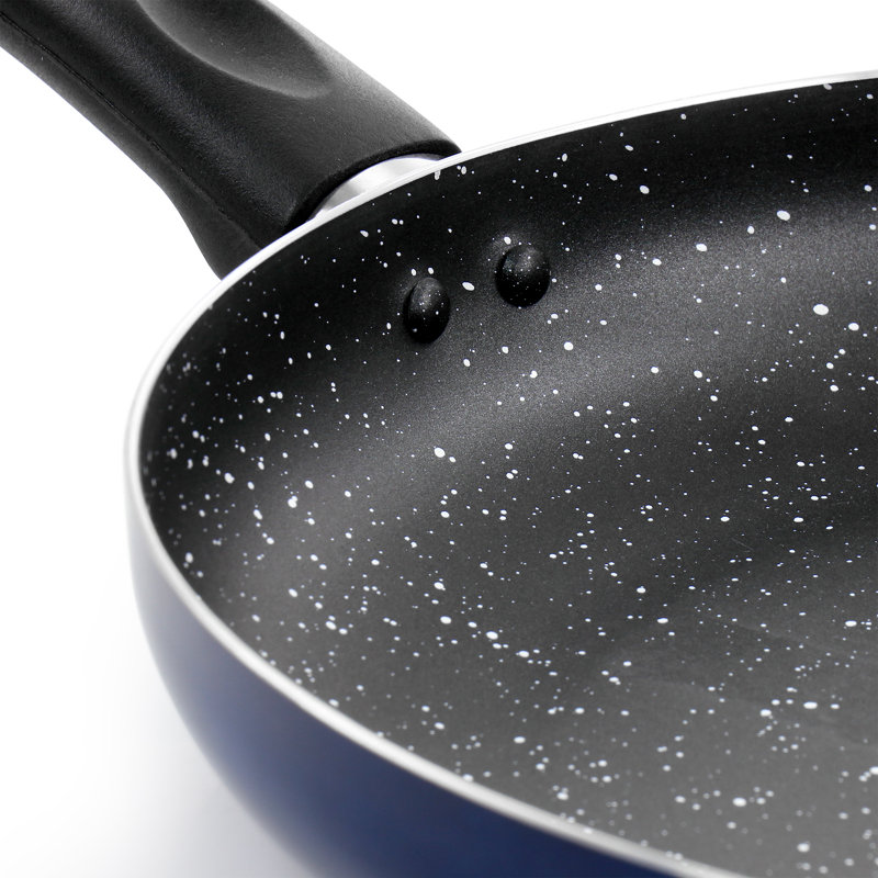 Oster Luneta Non Stick Aluminum Frying Pan, 11.5", Blue