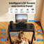 Tapis roulant inclinable MERACH avec moteur 2,5 HP, vitesse de 0,8 à 7,5 MPH et affichage DEL