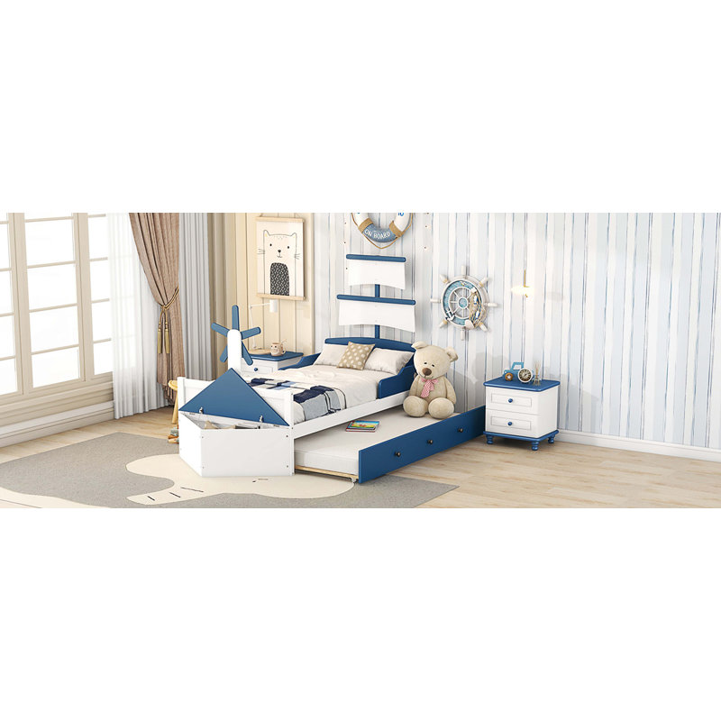Lit en forme de bateau Teddy