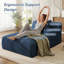 Latitude RunMD Assemblage non requis 64 po P Corduroy Chaise longue d'intérieur rembourrée Glauser-107732035
