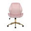 Blue Elephant Velvet Task Chair-2129070071