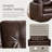 Roundhill Furniture Holmes Leather Upholstered Sofa-123465474