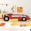 Lit plateforme simple avec roulettes-124917523