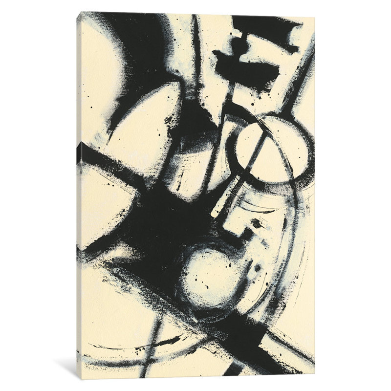 Expression Abstract II by Shirley Novak - Print, 26" H x 18" W x 1.5" D, Canvas