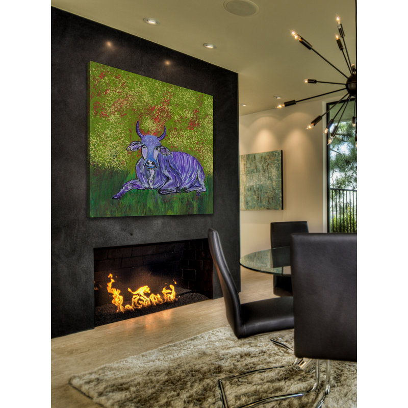 France Gilbert - Wrapped Canvas Painting, 122cm H x 122cm W