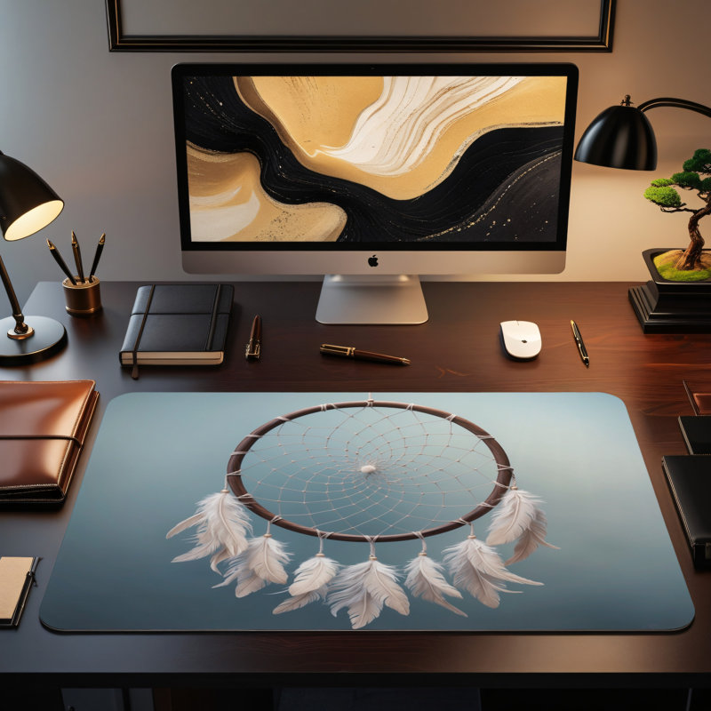 Polyester Desk Pad, 23.6x13.8