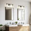 Éclairage pour meuble-lavabo 3 lumières 23 po noir mat avec abat-jour en verre martelé transparent-1950295447-1970345364