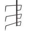 Humnoke Metal Rectangle Pot Rack